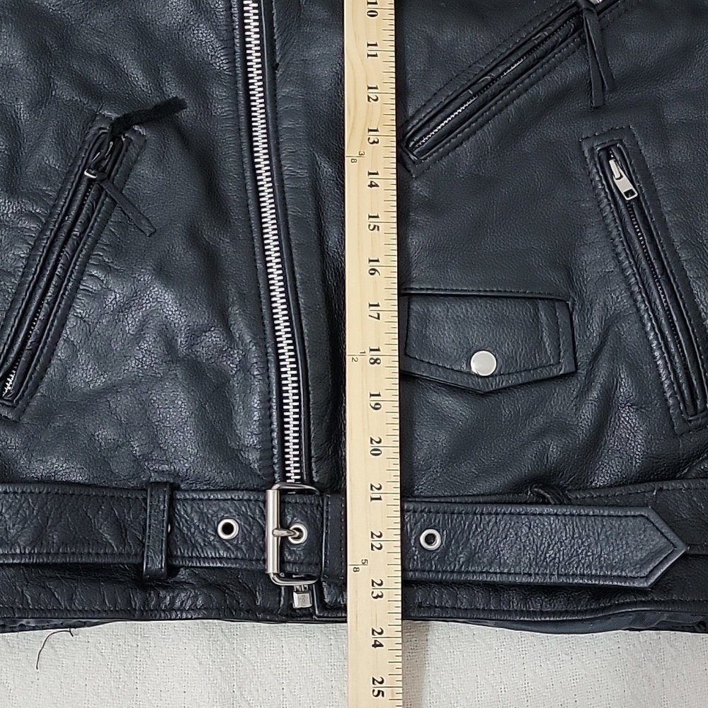 Street & Steel POLICE Motorcycle Jacket 40 & pants Chaps M Excellent condition - Picture 13 of 16
